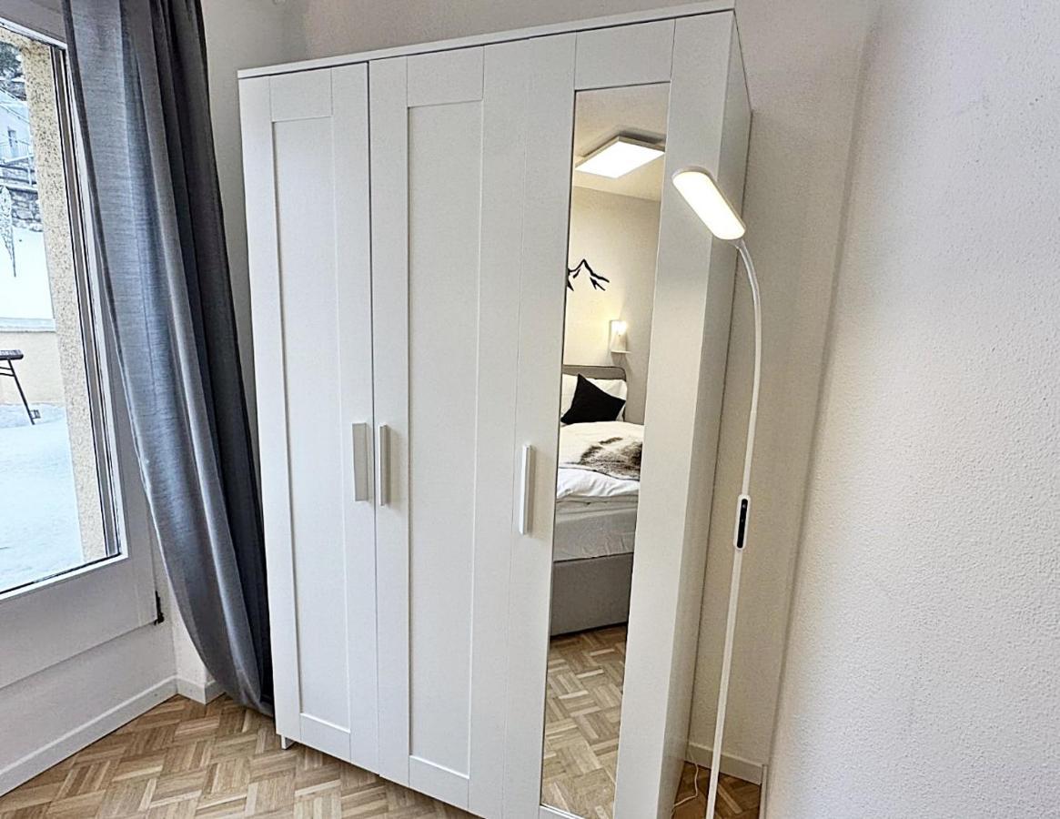 Kleines Juwel, Zentral, Mit Garage Und Pool - Cb102 Apartment St. Moritz Exterior photo