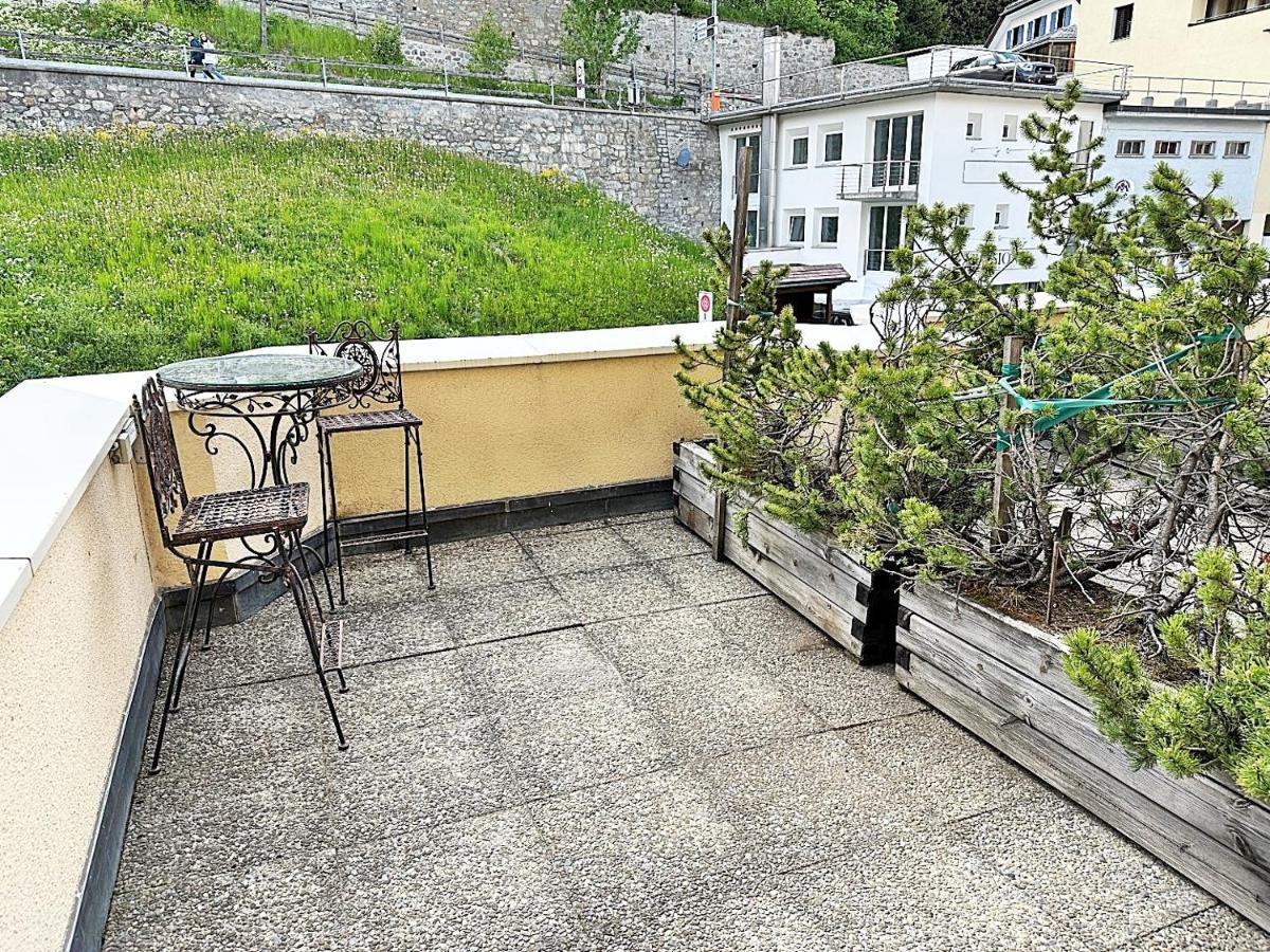 Kleines Juwel, Zentral, Mit Garage Und Pool - Cb102 Apartment St. Moritz Exterior photo